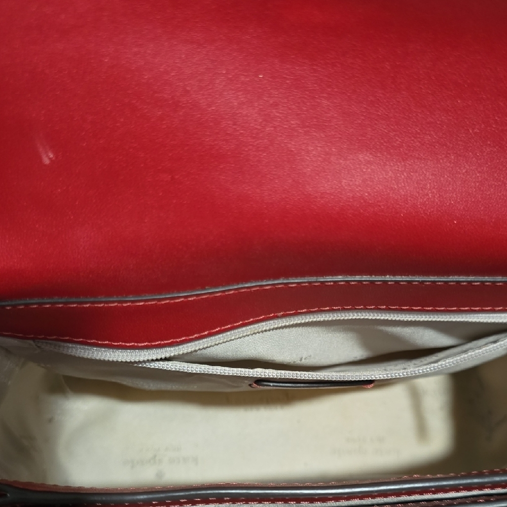 Kate Spade Vibrant Red Crossbody Bag - Picture 5 of 7